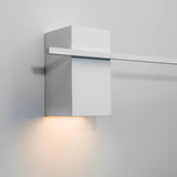 Modern Nordic LED Strip Wall Sconce with 3 Color Dimming and Iron Finish for Interior Lighting
