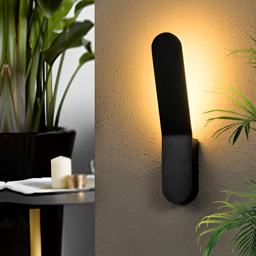 Modern Nordic LED Wall Sconce Minimalist Aluminum Indoor Lighting Fixture for Bedroom and Living Room