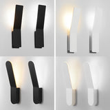 Modern Nordic LED Wall Sconce Minimalist Aluminum Indoor Lighting Fixture for Bedroom and Living Room