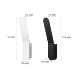 Modern Nordic LED Wall Sconce Minimalist Aluminum Indoor Lighting Fixture for Bedroom and Living Room