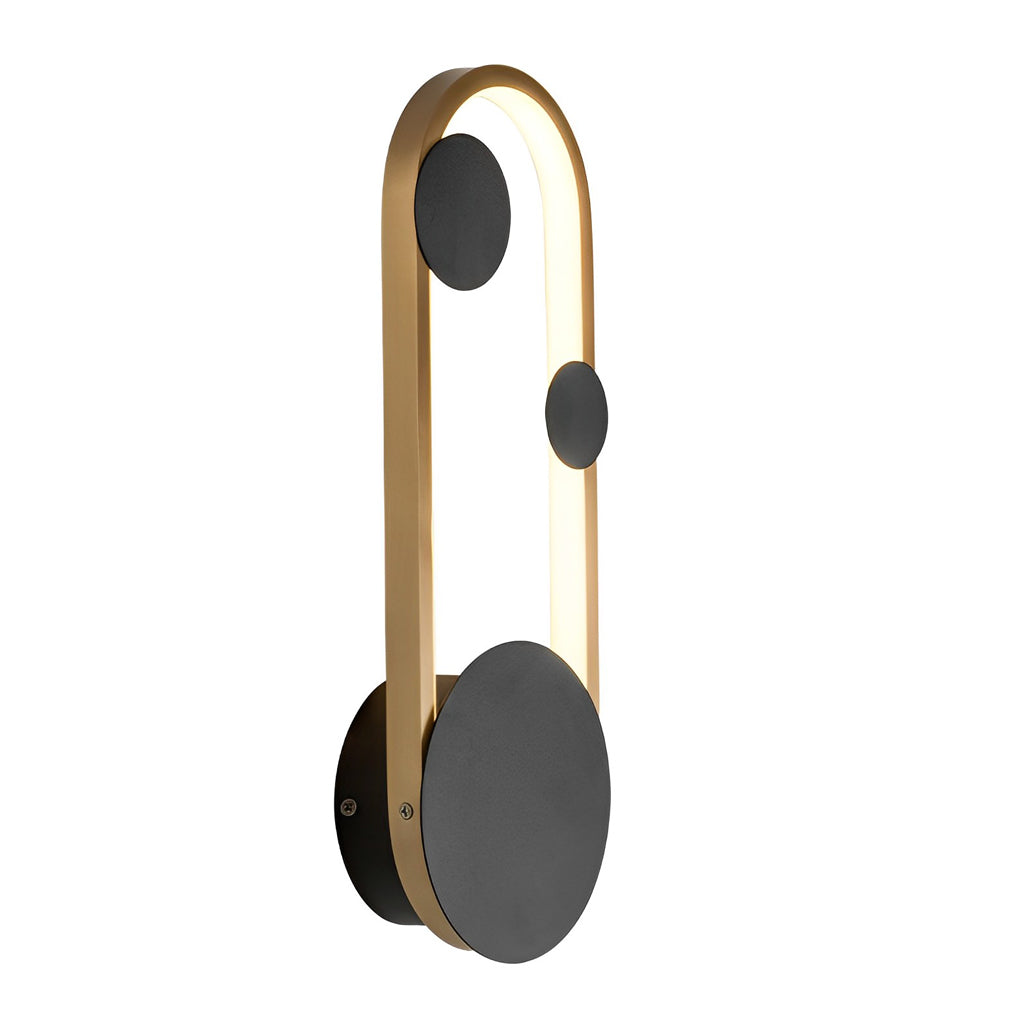 Modern Nordic LED Wall Sconce with 3 Step Dimming for Bedroom Living Room and Corridor Lighting