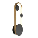 Modern Nordic LED Wall Sconce with 3 Step Dimming for Bedroom Living Room and Corridor Lighting