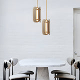 Modern Nordic Luxury Glass LED Pendant Light for Bedroom and Dining Room Decor