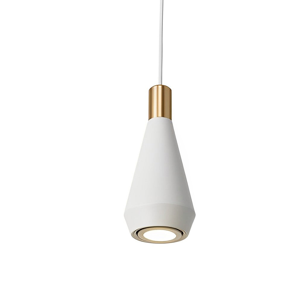 Modern Nordic Minimalist Aluminum Pendant Light Geometric Small Chandelier for Kitchen Island and Bedside