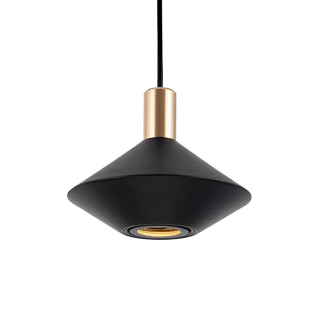 Modern Nordic Minimalist Aluminum Pendant Light Geometric Small Chandelier for Kitchen Island and Bedside