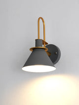 Modern Nordic Minimalist Metal Wall Sconce Geometric Iron Bracket Light Fixture