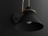 Modern Nordic Minimalist Metal Wall Sconce Geometric Iron Bracket Light Fixture