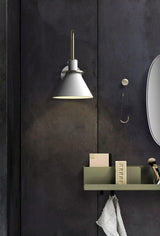 Modern Nordic Minimalist Metal Wall Sconce Geometric Iron Bracket Light Fixture