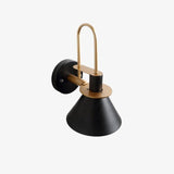 Modern Nordic Minimalist Metal Wall Sconce Geometric Iron Bracket Light Fixture