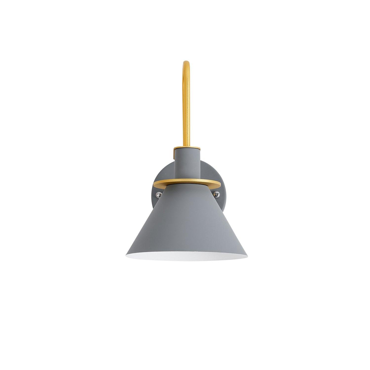Modern Nordic Minimalist Metal Wall Sconce Geometric Iron Bracket Light Fixture