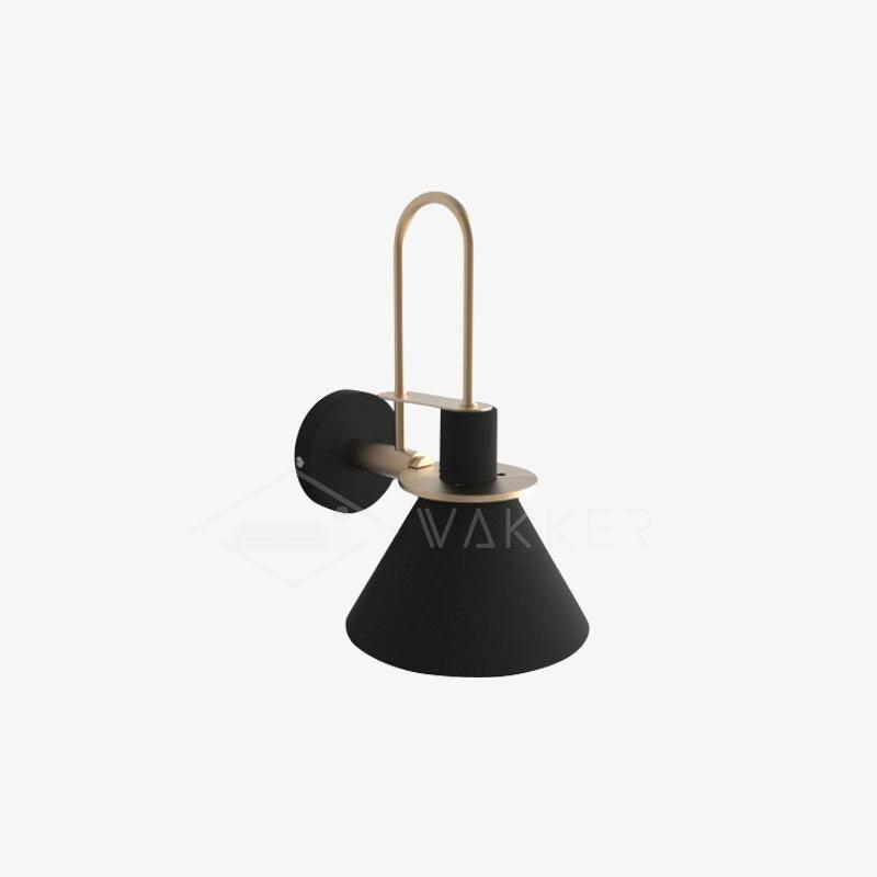 Modern Nordic Minimalist Metal Wall Sconce Geometric Iron Bracket Light Fixture