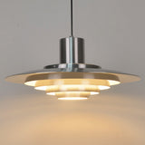 Modern Nordic Multi Layer Aluminum Pendant Light for Dining Room and Coffee Shop