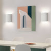 Modern Nordic Resin Up and Down Wall Sconce Light for Living Room and Bedroom