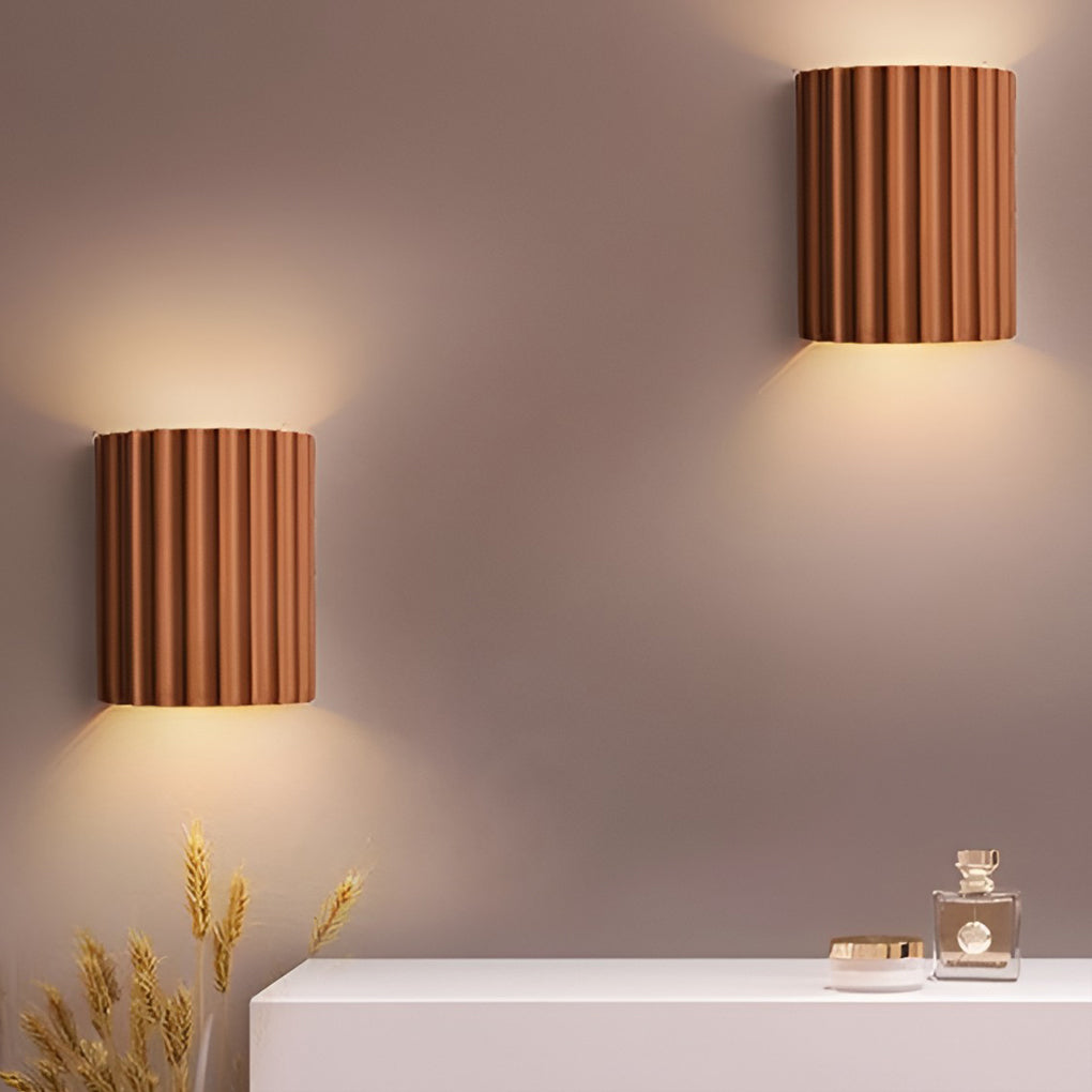 Modern Nordic Resin Up and Down Wall Sconce Light for Living Room and Bedroom