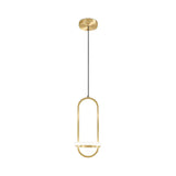 Modern Nordic Round LED Chandelier 3 Step Dimming Pendant Light for Bedside and Living Room