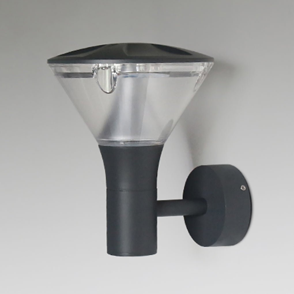 Modern Nordic Round LED Outdoor Wall Sconce and Landscape Path Light Waterproof IP65 Garden Lamp