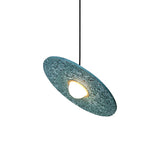 Modern Nordic Terrazzo and Glass Sphere LED Pendant Light with Adjustable Cord