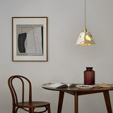 Modern Nordic Terrazzo Cement Pendant Light Concrete LED Chandelier for Kitchen Island and Dining Room