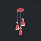 Modern Nordic Toy Figurine Pendant Light for Kids Bedroom and Bedside Decor