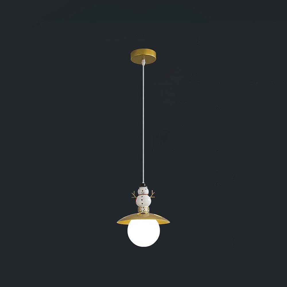 Modern Nordic Toy Figurine Pendant Light for Kids Bedroom and Bedside Decor