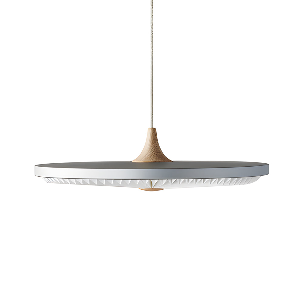 Modern Nordic UFO LED Pendant Light with 3 Color Dimming for Kitchen Island and Dining Room
