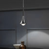 Modern Nordic Water Drop LED Pendant Light for Staircase and Small Spaces