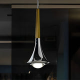 Modern Nordic Water Drop LED Pendant Light for Staircase and Small Spaces