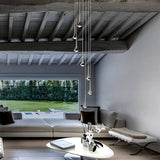 Modern Nordic Water Drop LED Pendant Light for Staircase and Small Spaces
