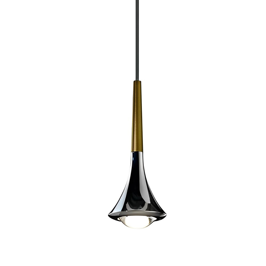 Modern Nordic Water Drop LED Pendant Light for Staircase and Small Spaces