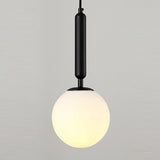 Modern Nordic Water Pattern Glass LED Pendant Light for Bedroom Bedside and Dining Areas