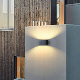 Modern Nordic Waterproof LED Outdoor Wall Sconce Up and Down Light for Garden and Villa