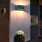 Modern Nordic Waterproof LED Outdoor Wall Sconce Up and Down Light for Garden and Villa