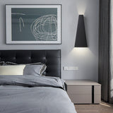Modern Nordic Waterproof LED Wall Sconce 10W Up and Down Interior Exterior Light Black White