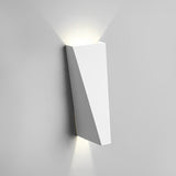 Modern Nordic Waterproof LED Wall Sconce 10W Up and Down Interior Exterior Light Black White