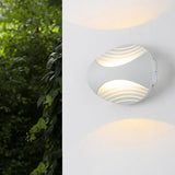 Modern Nordic Waterproof LED Wall Sconce Aluminum Outdoor Garden Minimalist Light