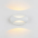 Modern Nordic Waterproof LED Wall Sconce Aluminum Outdoor Garden Minimalist Light