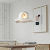 Modern Nordic Wide Brim Hat Ceiling Light Fixture Minimalist Hanging Pendant Lamp