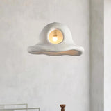 Modern Nordic Wide Brim Hat Ceiling Light Fixture Minimalist Hanging Pendant Lamp