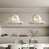 Modern Nordic Wide Brim Hat Ceiling Light Fixture Minimalist Hanging Pendant Lamp