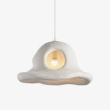 Modern Nordic Wide Brim Hat Ceiling Light Fixture Minimalist Hanging Pendant Lamp