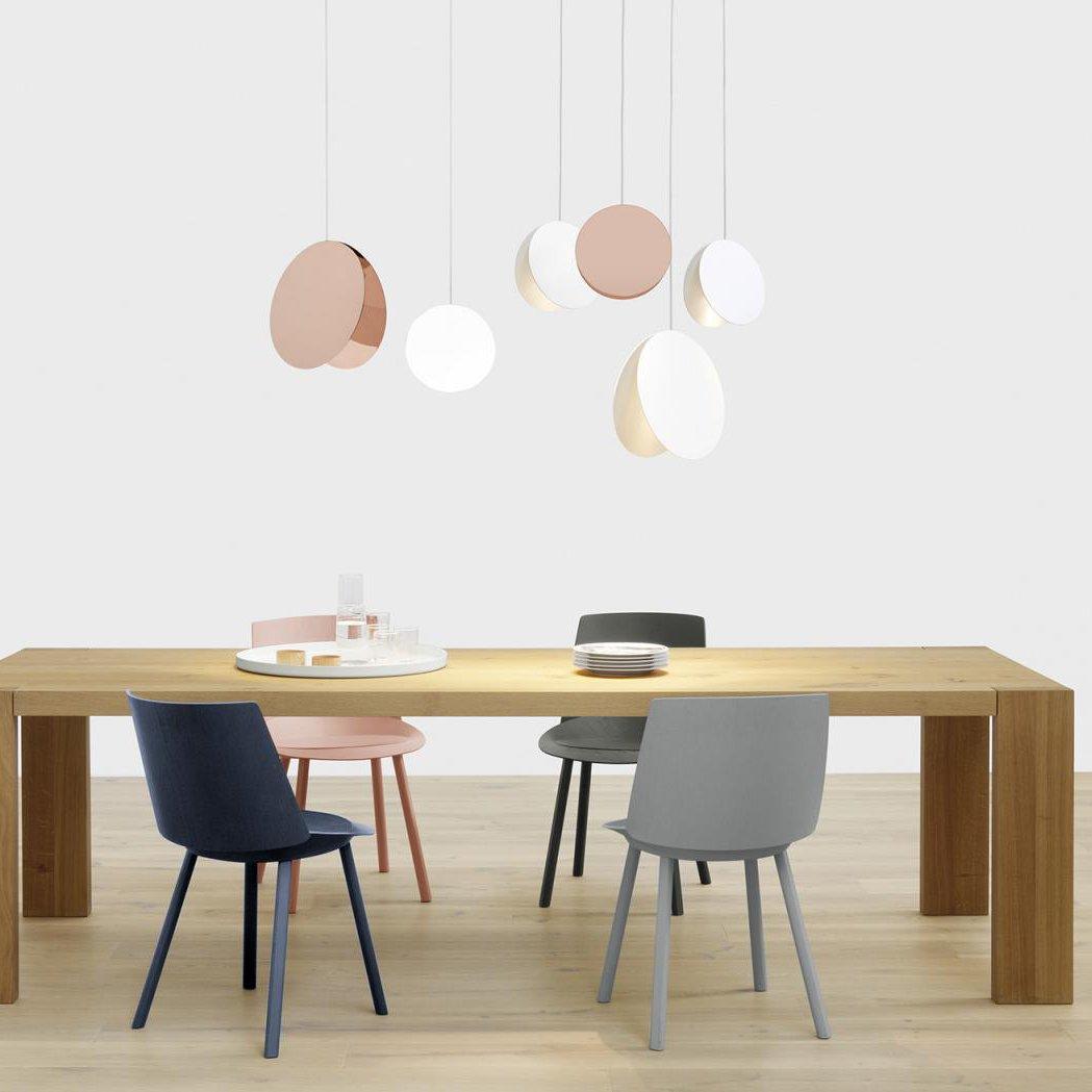 Modern North Circular Geometric Pendant Light Iron GU10 LED Ceiling Fixture