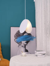 Modern North Circular Geometric Pendant Light Iron GU10 LED Ceiling Fixture