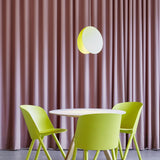 Modern North Circular Geometric Pendant Light Iron GU10 LED Ceiling Fixture