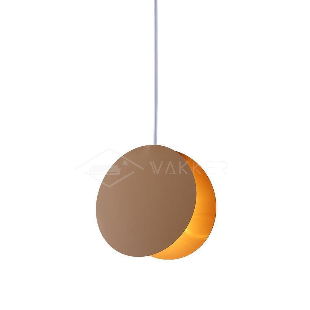 Modern North Circular Geometric Pendant Light Iron GU10 LED Ceiling Fixture