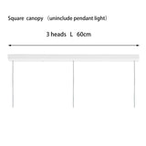 Modern North Circular Geometric Pendant Light Iron GU10 LED Ceiling Fixture