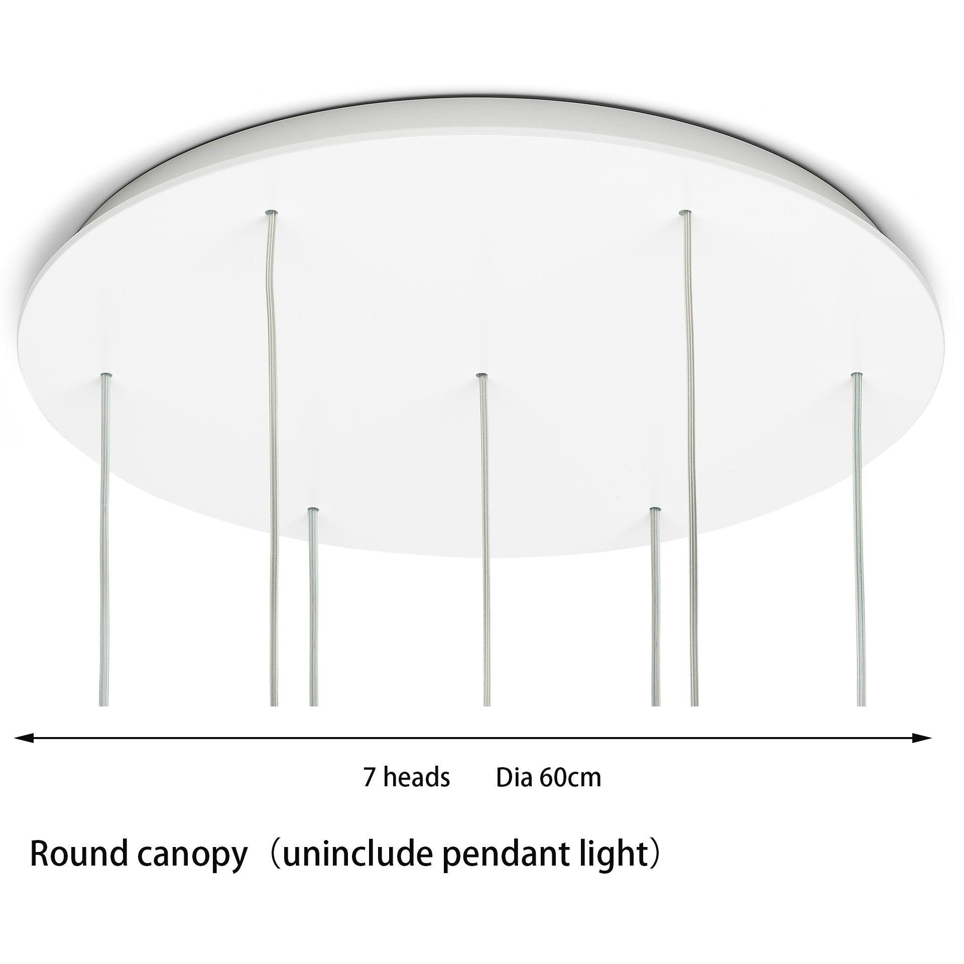 Modern North Circular Geometric Pendant Light Iron GU10 LED Ceiling Fixture