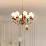 Modern Onyx Glass Pendant Light Metal Chandelier for Dining Room Living Space