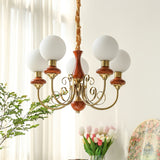 Modern Onyx Glass Pendant Light Metal Chandelier for Dining Room Living Space