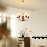 Modern Onyx Glass Pendant Light Metal Chandelier for Dining Room Living Space