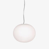 Modern Opal Glass Sphere Pendant Light Minimalist Frosted Globe Hanging Lamp